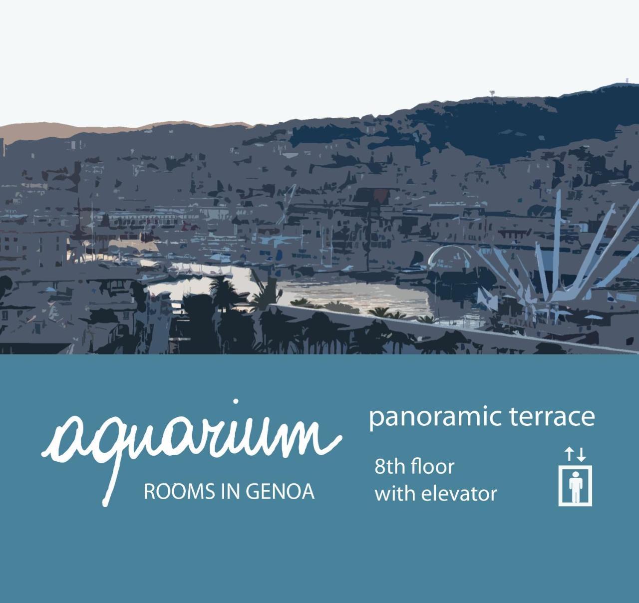 Aquarium Rooms Генуя Экстерьер фото